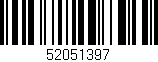 Código de barras (EAN, GTIN, SKU, ISBN): '52051397'
