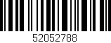 Código de barras (EAN, GTIN, SKU, ISBN): '52052788'