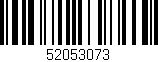 Código de barras (EAN, GTIN, SKU, ISBN): '52053073'