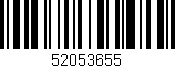Código de barras (EAN, GTIN, SKU, ISBN): '52053655'