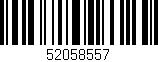 Código de barras (EAN, GTIN, SKU, ISBN): '52058557'