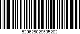 Código de barras (EAN, GTIN, SKU, ISBN): '520625029685202'