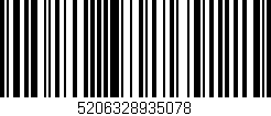 Código de barras (EAN, GTIN, SKU, ISBN): '5206328935078'