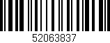Código de barras (EAN, GTIN, SKU, ISBN): '52063837'