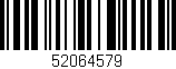 Código de barras (EAN, GTIN, SKU, ISBN): '52064579'