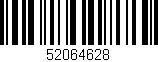 Código de barras (EAN, GTIN, SKU, ISBN): '52064628'