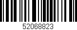 Código de barras (EAN, GTIN, SKU, ISBN): '52068823'