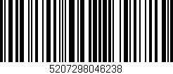 Código de barras (EAN, GTIN, SKU, ISBN): '5207298046238'