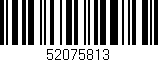 Código de barras (EAN, GTIN, SKU, ISBN): '52075813'