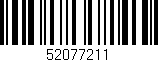 Código de barras (EAN, GTIN, SKU, ISBN): '52077211'