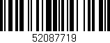 Código de barras (EAN, GTIN, SKU, ISBN): '52087719'