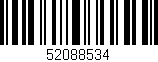 Código de barras (EAN, GTIN, SKU, ISBN): '52088534'