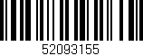 Código de barras (EAN, GTIN, SKU, ISBN): '52093155'