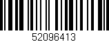 Código de barras (EAN, GTIN, SKU, ISBN): '52096413'
