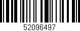 Código de barras (EAN, GTIN, SKU, ISBN): '52096497'