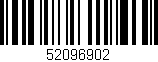 Código de barras (EAN, GTIN, SKU, ISBN): '52096902'