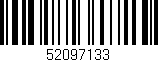 Código de barras (EAN, GTIN, SKU, ISBN): '52097133'