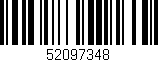Código de barras (EAN, GTIN, SKU, ISBN): '52097348'