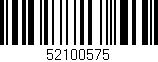 Código de barras (EAN, GTIN, SKU, ISBN): '52100575'