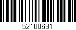 Código de barras (EAN, GTIN, SKU, ISBN): '52100691'