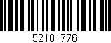 Código de barras (EAN, GTIN, SKU, ISBN): '52101776'