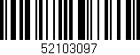 Código de barras (EAN, GTIN, SKU, ISBN): '52103097'