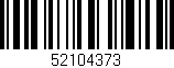 Código de barras (EAN, GTIN, SKU, ISBN): '52104373'