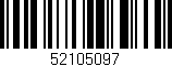 Código de barras (EAN, GTIN, SKU, ISBN): '52105097'