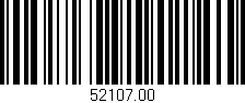 Código de barras (EAN, GTIN, SKU, ISBN): '52107.00'