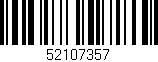 Código de barras (EAN, GTIN, SKU, ISBN): '52107357'