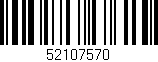 Código de barras (EAN, GTIN, SKU, ISBN): '52107570'