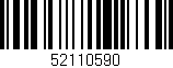 Código de barras (EAN, GTIN, SKU, ISBN): '52110590'