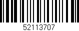 Código de barras (EAN, GTIN, SKU, ISBN): '52113707'