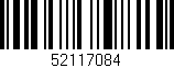 Código de barras (EAN, GTIN, SKU, ISBN): '52117084'