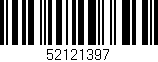 Código de barras (EAN, GTIN, SKU, ISBN): '52121397'
