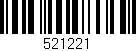 Código de barras (EAN, GTIN, SKU, ISBN): '521221'