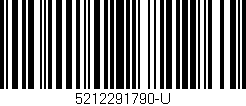 Código de barras (EAN, GTIN, SKU, ISBN): '5212291790-U'