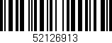 Código de barras (EAN, GTIN, SKU, ISBN): '52126913'