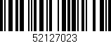 Código de barras (EAN, GTIN, SKU, ISBN): '52127023'