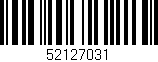 Código de barras (EAN, GTIN, SKU, ISBN): '52127031'