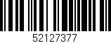 Código de barras (EAN, GTIN, SKU, ISBN): '52127377'