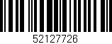 Código de barras (EAN, GTIN, SKU, ISBN): '52127726'