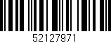 Código de barras (EAN, GTIN, SKU, ISBN): '52127971'