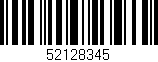 Código de barras (EAN, GTIN, SKU, ISBN): '52128345'
