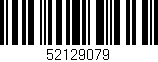 Código de barras (EAN, GTIN, SKU, ISBN): '52129079'