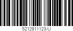 Código de barras (EAN, GTIN, SKU, ISBN): '5212911123-U'