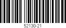 Código de barras (EAN, GTIN, SKU, ISBN): '52130-21'