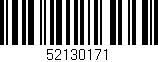 Código de barras (EAN, GTIN, SKU, ISBN): '52130171'