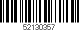 Código de barras (EAN, GTIN, SKU, ISBN): '52130357'