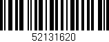 Código de barras (EAN, GTIN, SKU, ISBN): '52131620'